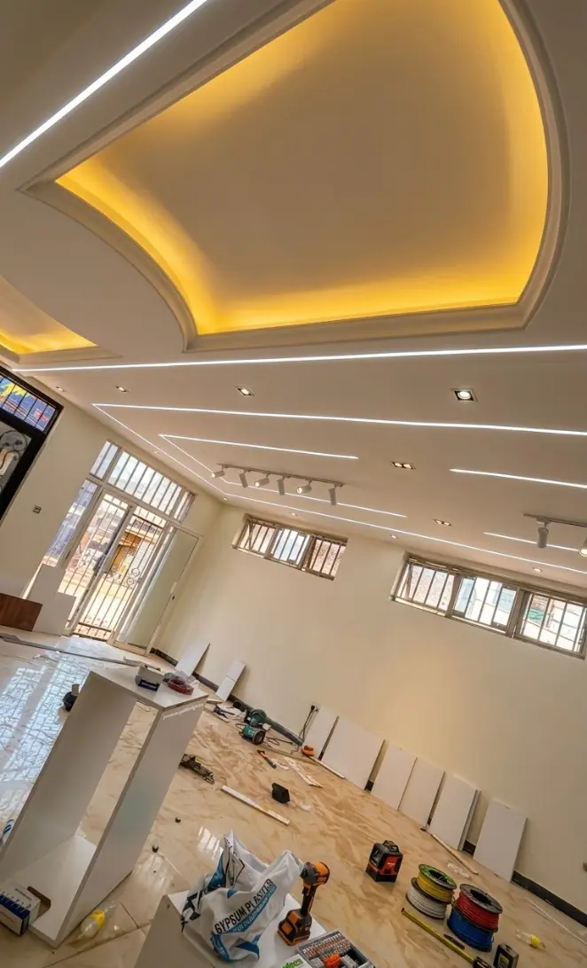 Aluminum Profile Lighting Installation in Uganda
